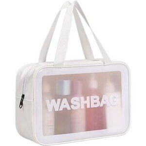 Travel Toiletry Bag Waterproof Makeup Organizer Cosmetic Case with Handle